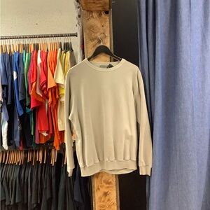 Vintage WindRiver Beige Blank Crewneck